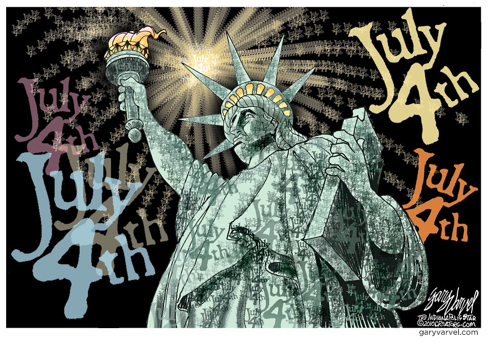 Gary Varvel — July 4, 2018