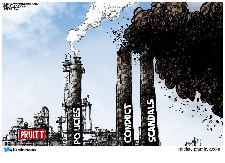 Michael Ramirez — July 6, 2018
