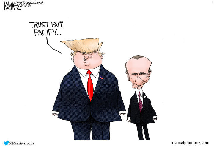 Michael Ramirez — July 17, 2018