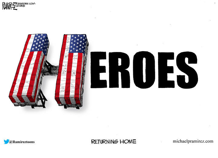 Michael Ramirez — August 3, 2018