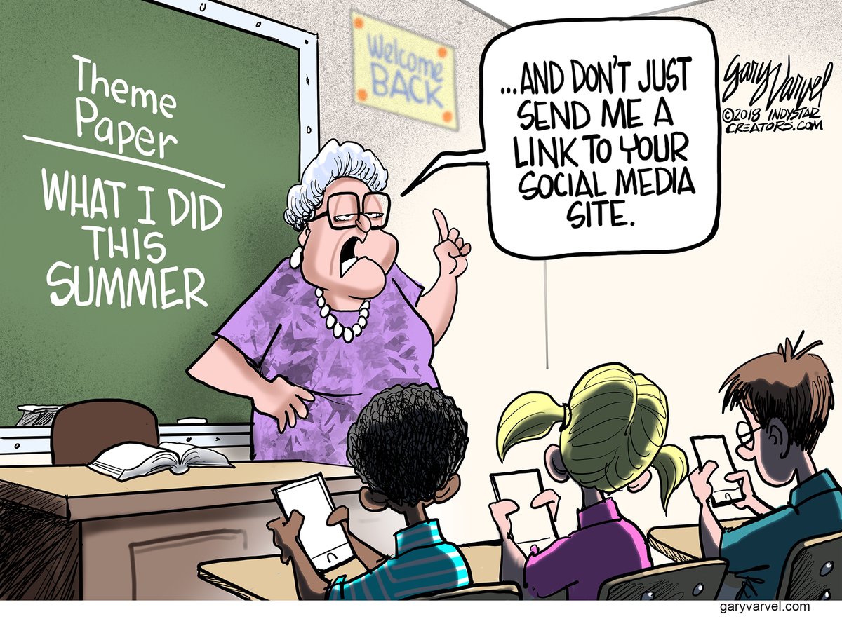 Gary Varvel — August 9, 2018