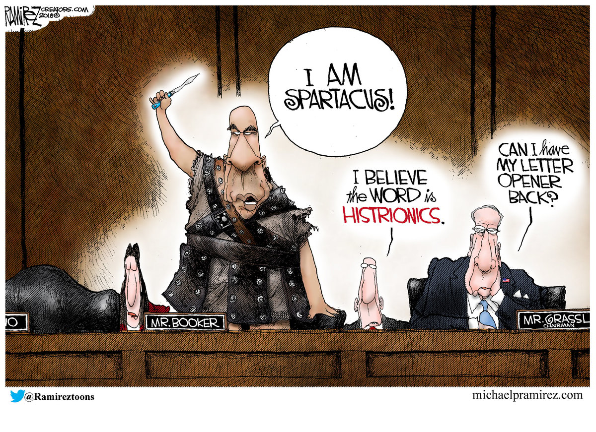 Michael Ramirez — September 8, 2018