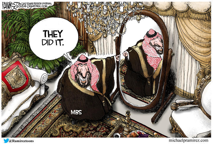 Michael Ramirez — October 24, 2018