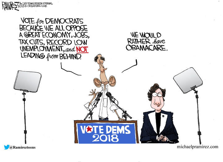 Michael Ramirez — October 24, 2018