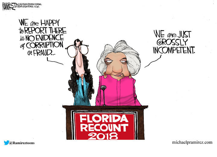 Michael Ramirez — November 16, 2018