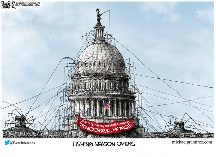 Michael Ramirez — November 19, 2018