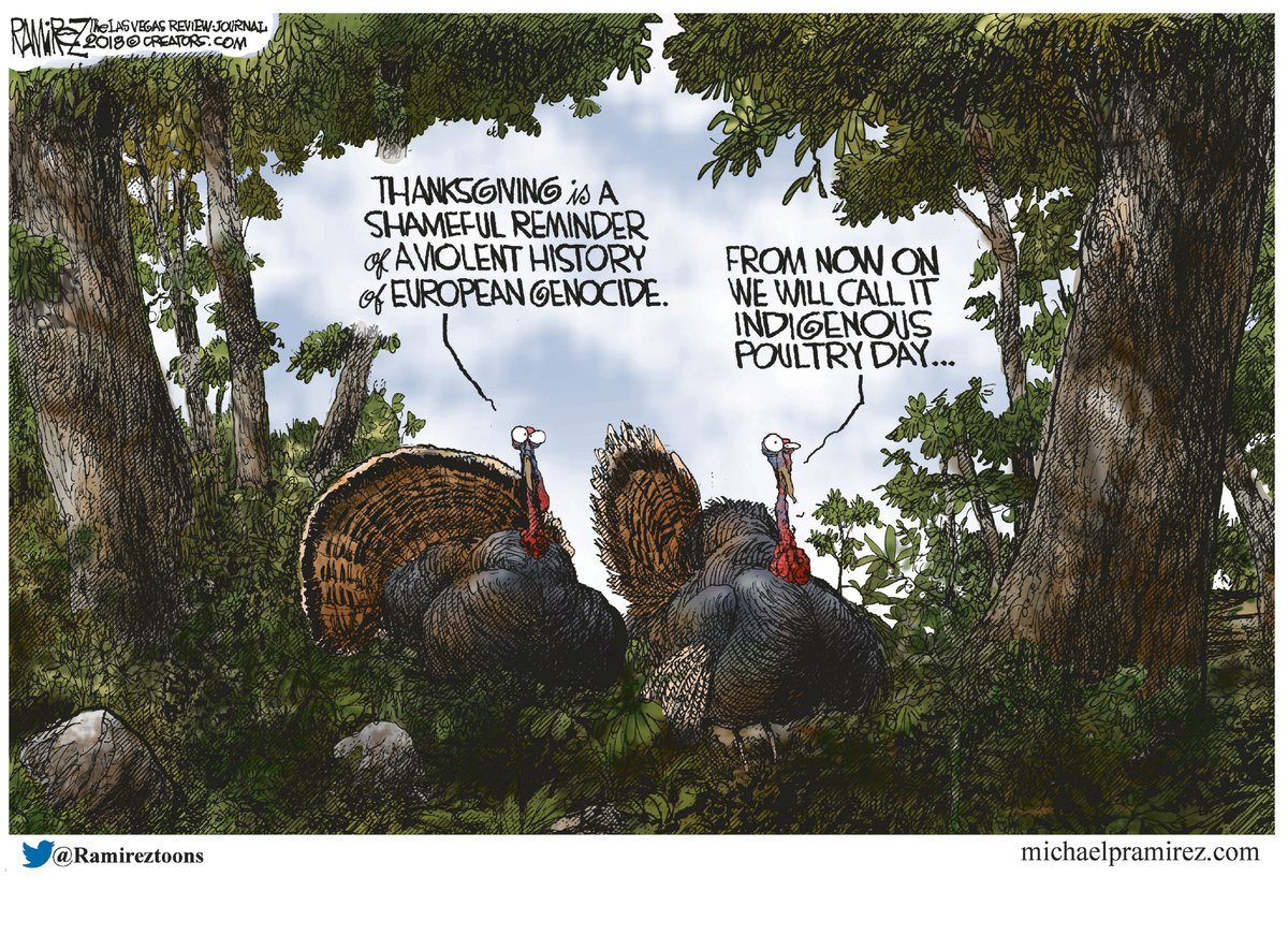 Michael Ramirez — November 23, 2018