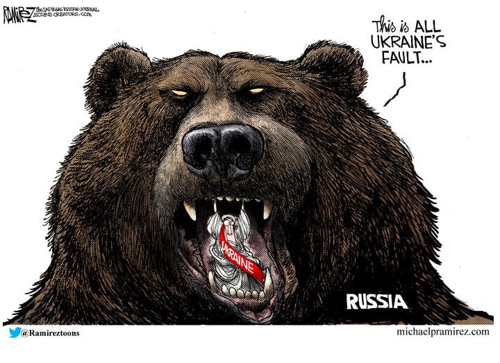 Michael Ramirez — November 28, 2018