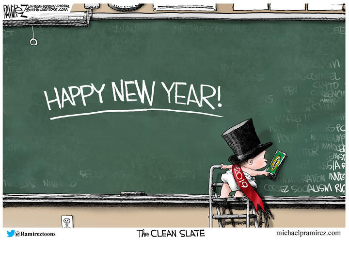 Michael Ramirez — January 1, 2019