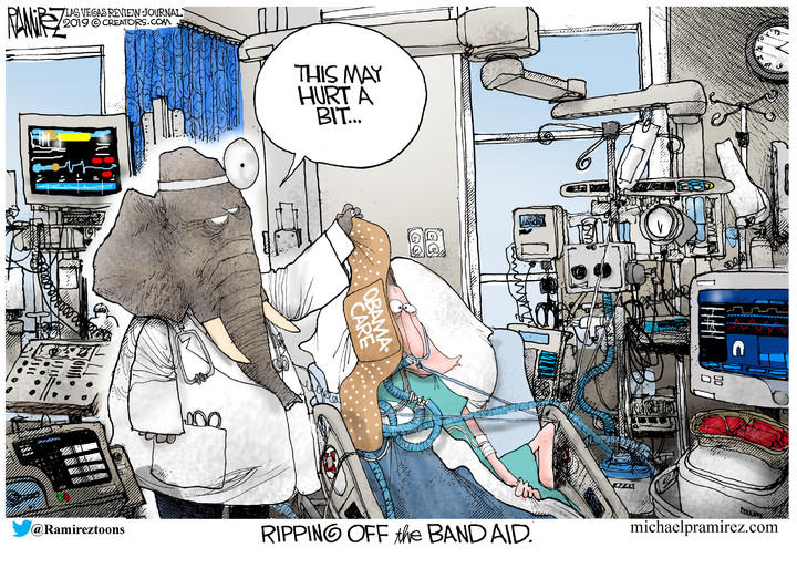 Michael Ramirez — April 5, 2019