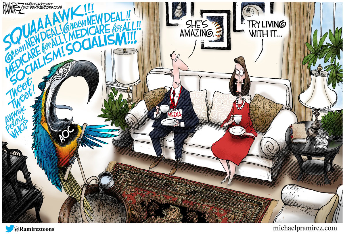 Michael Ramirez — April 20, 2019
