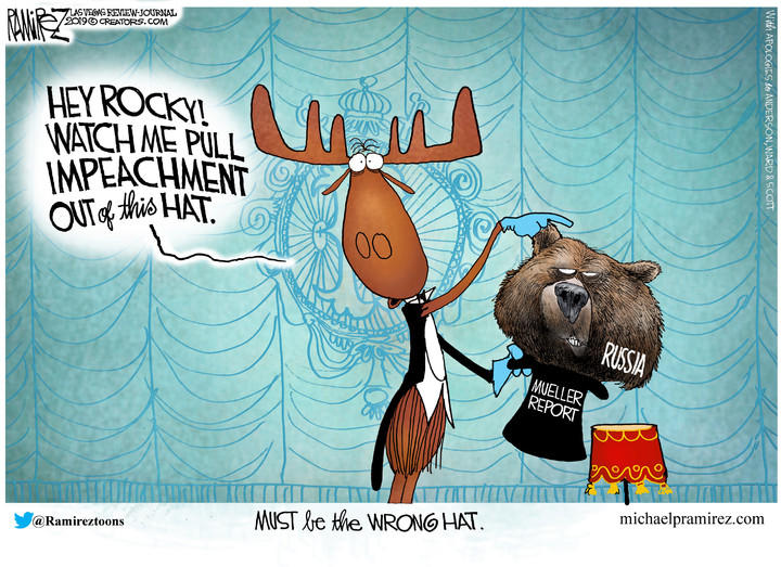 Michael Ramirez — May 23, 2019