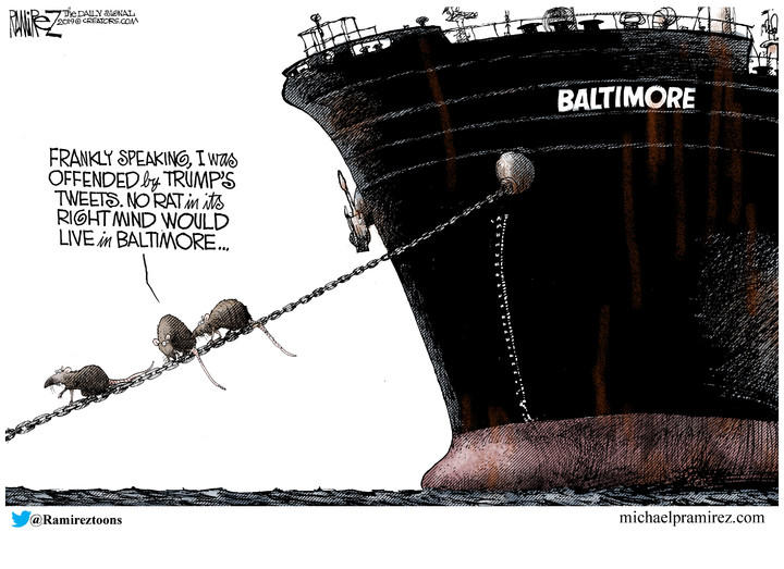 Michael Ramirez — August 3, 2019