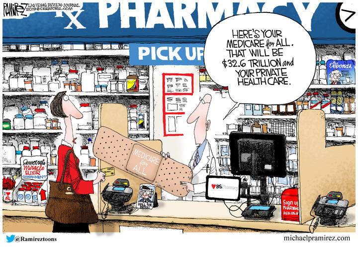Michael Ramirez — August 4, 2019