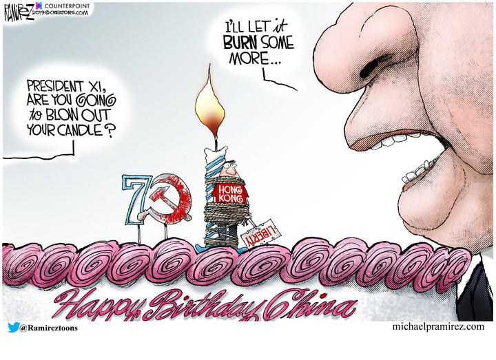 Michael Ramirez — October 4, 2019