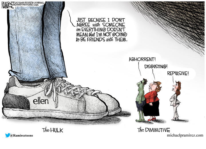 Michael Ramirez — October 13, 2019