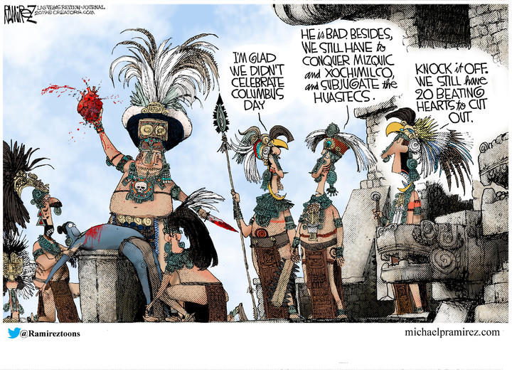 Michael Ramirez — October 15, 2019
