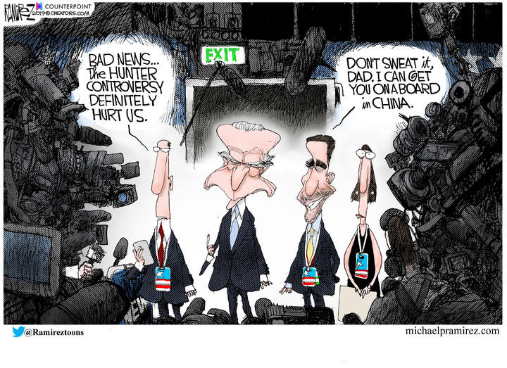 Michael Ramirez — October 18, 2019