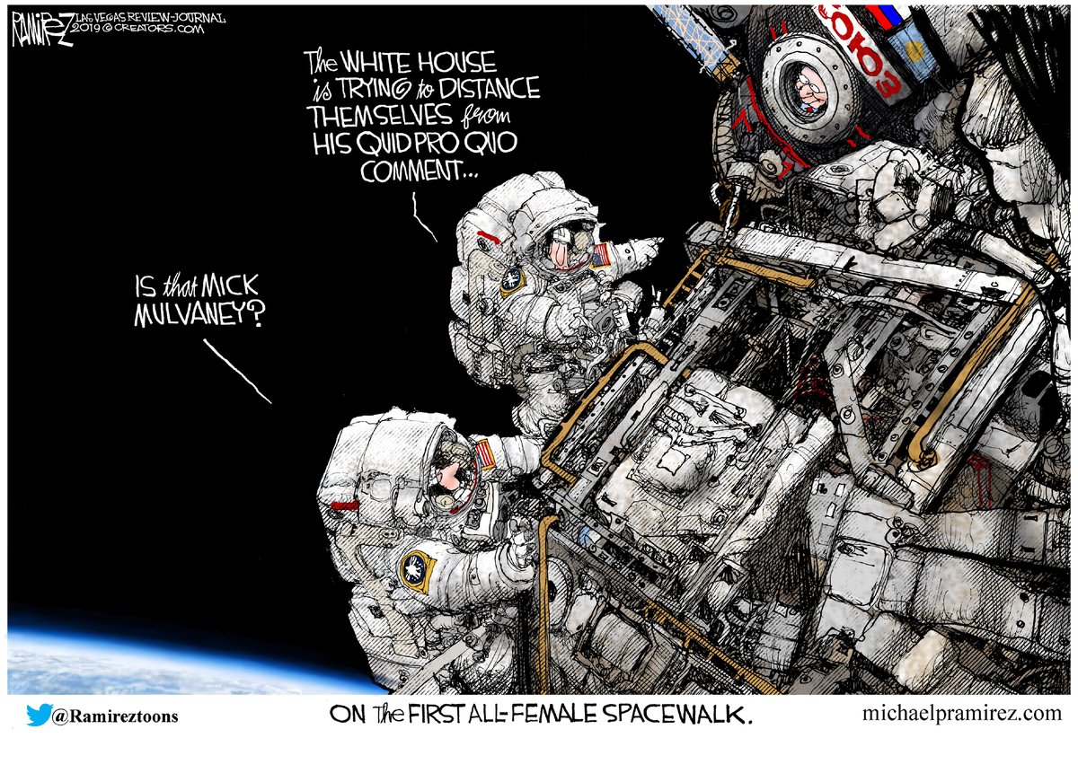 Michael Ramirez — October 20, 2019