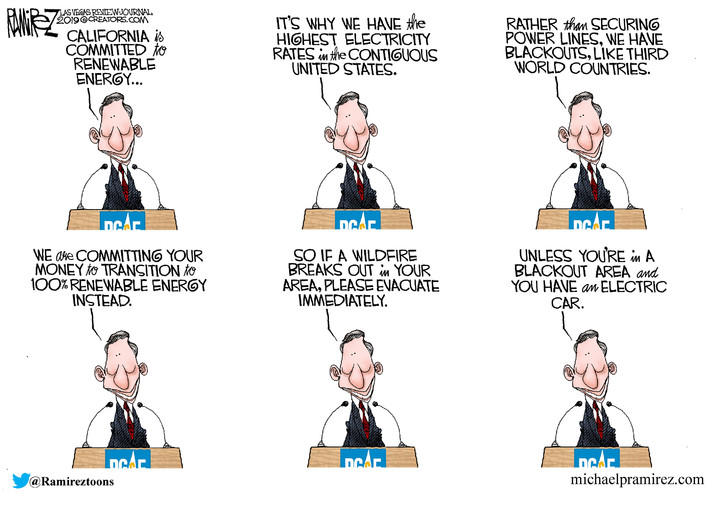 Michael Ramirez — October 30, 2019