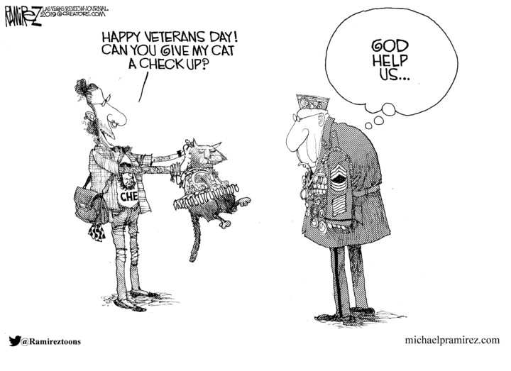 Michael Ramirez — November 10, 2019