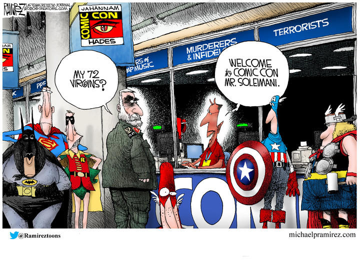 Michael Ramirez — January 5, 2020