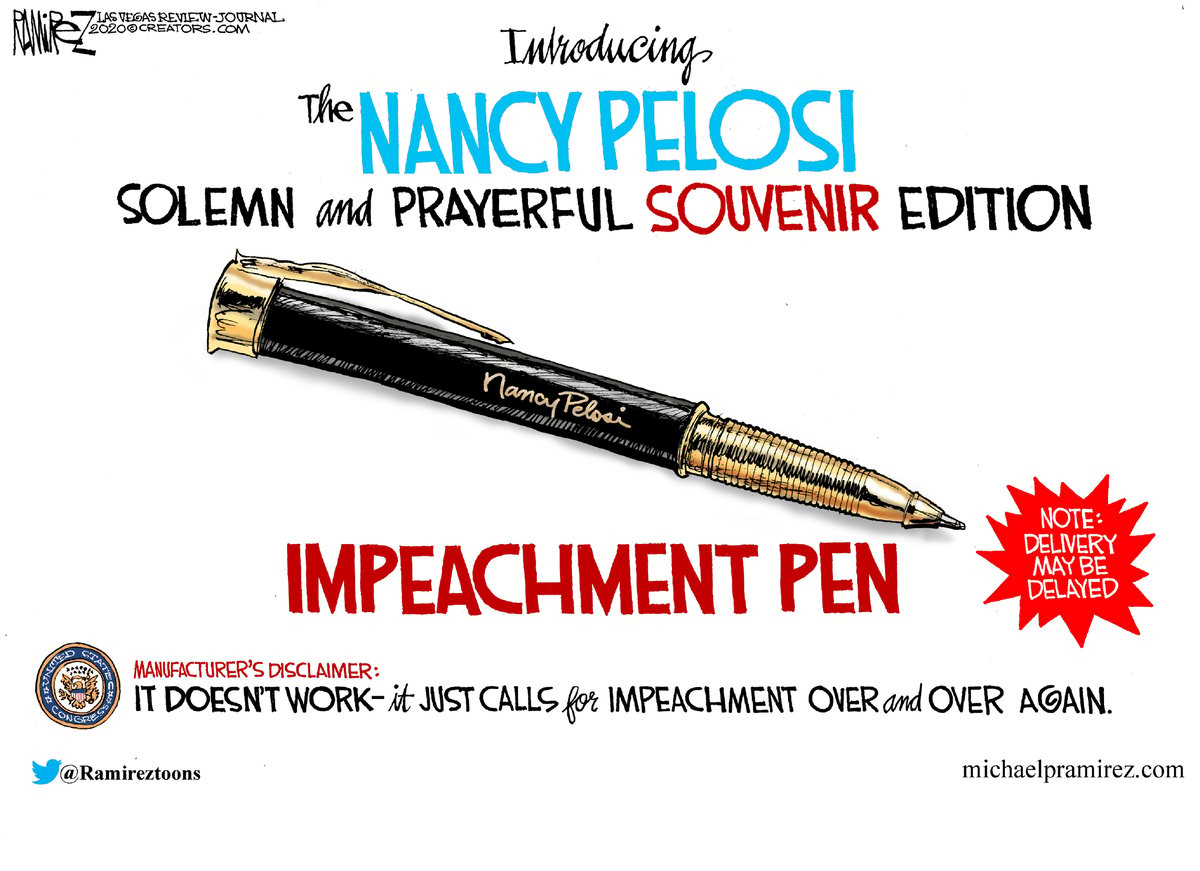 Michael Ramirez — January 19, 2020