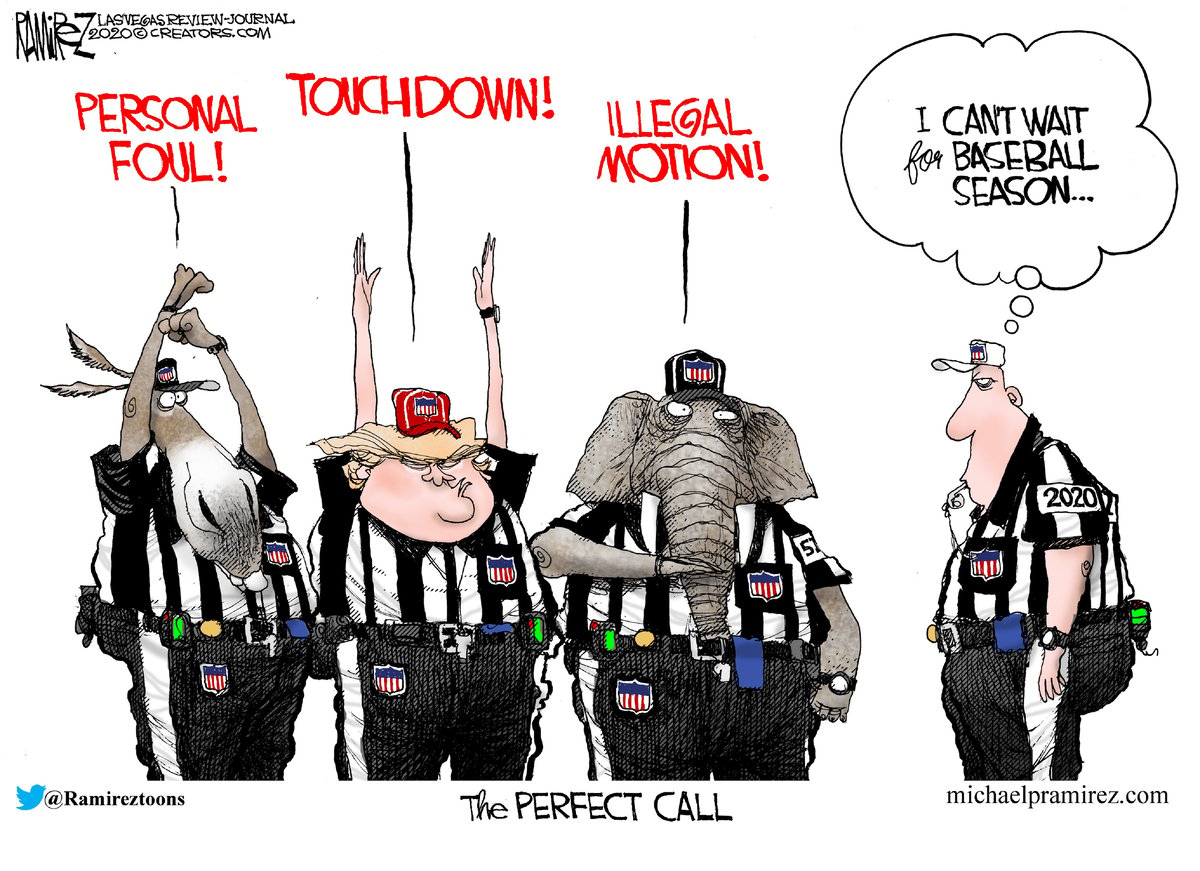 Michael Ramirez — February 3, 2020