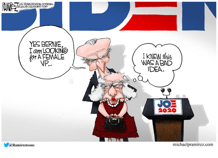 Michael Ramirez — April 14, 2020