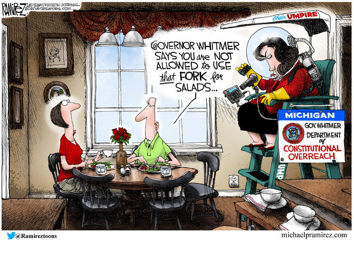 Michael Ramirez — April 17, 2020