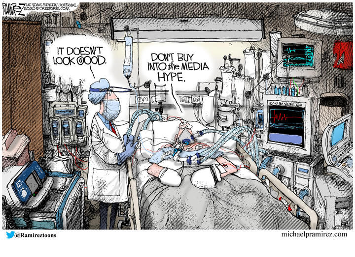 Michael Ramirez — April 21, 2020