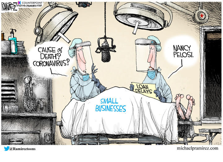 Michael Ramirez — April 22, 2020