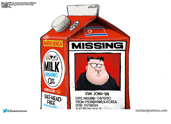 Michael Ramirez — April 24, 2020