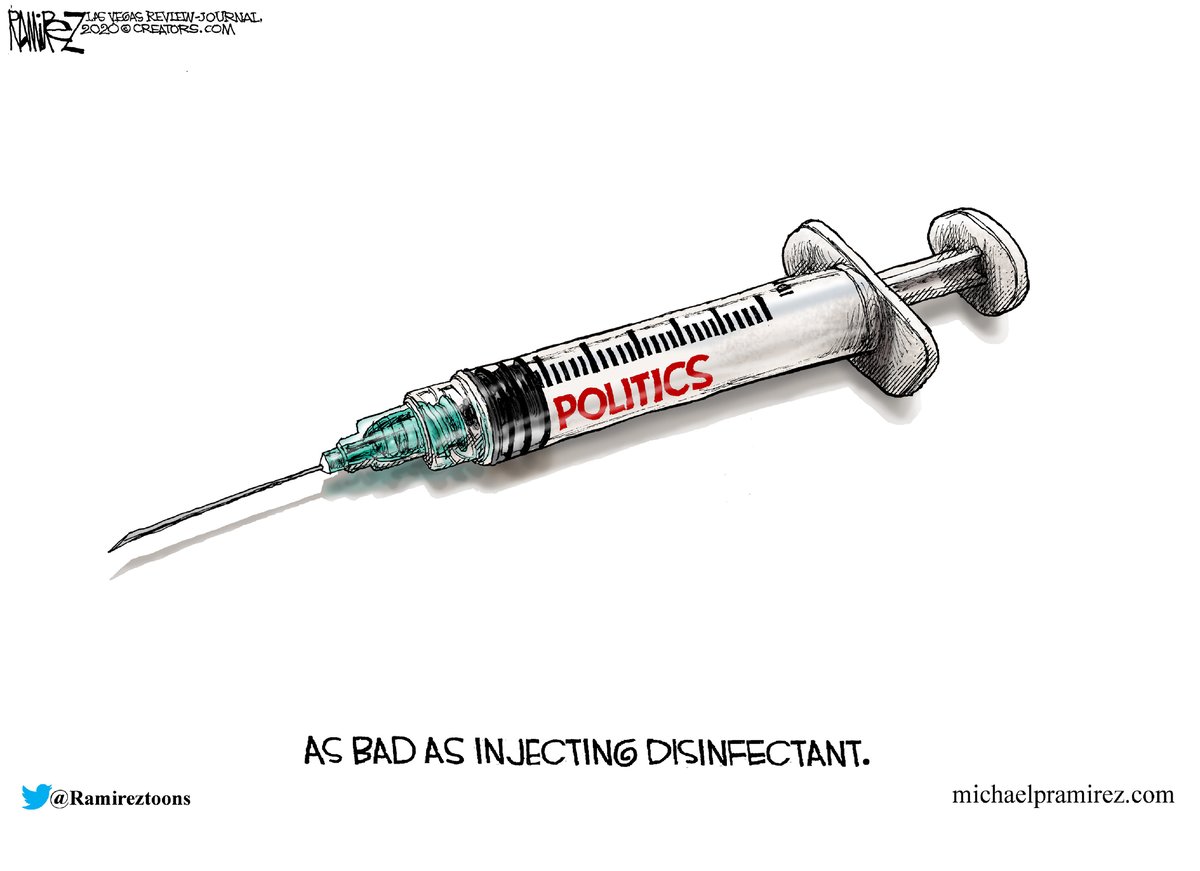 Michael Ramirez — April 27, 2020