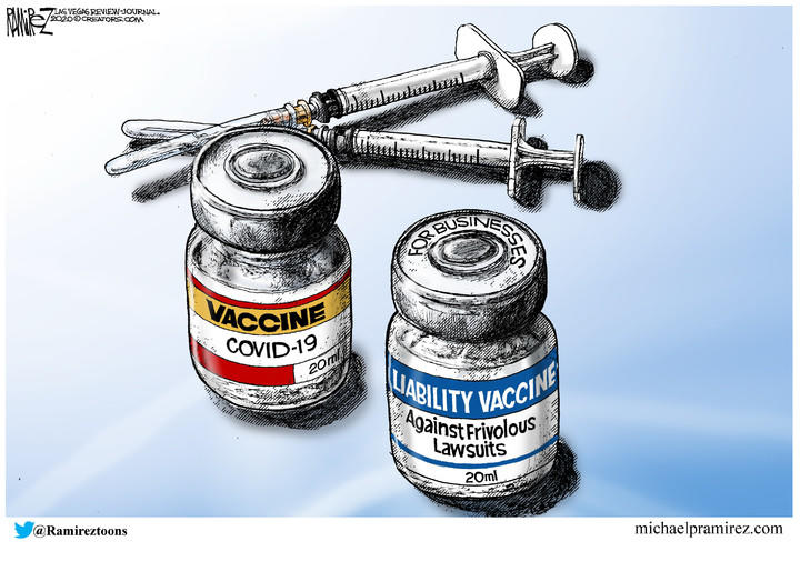 Michael Ramirez — May 19, 2020