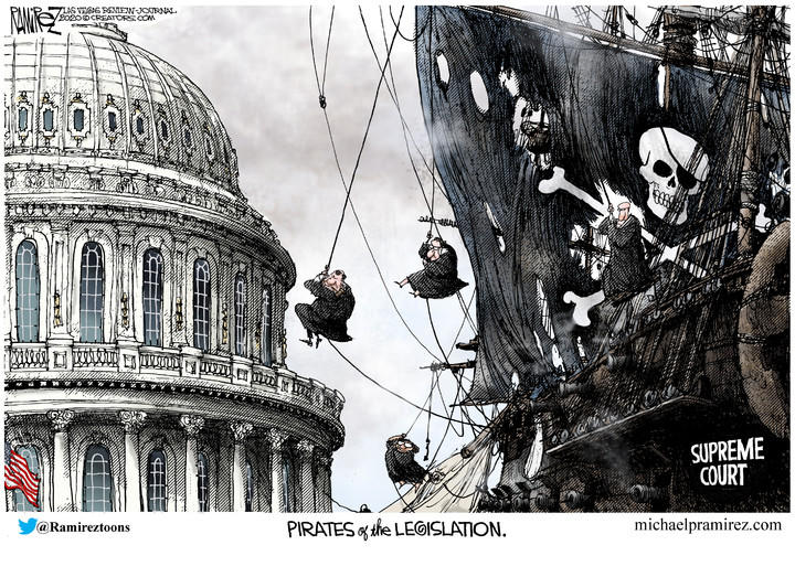 Michael Ramirez — June 22, 2020