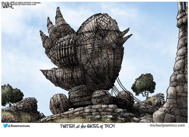 Michael Ramirez — July 21, 2020