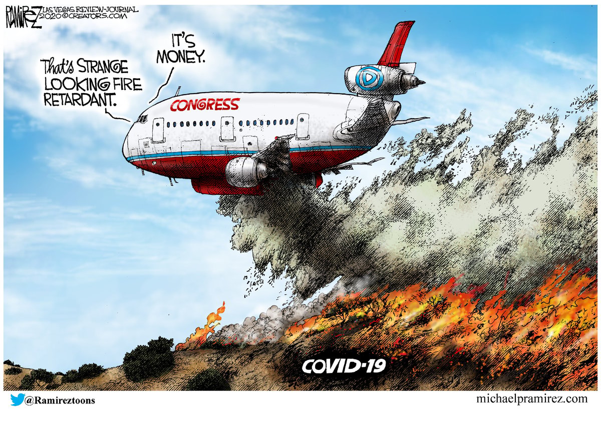Michael Ramirez — August 3, 2020