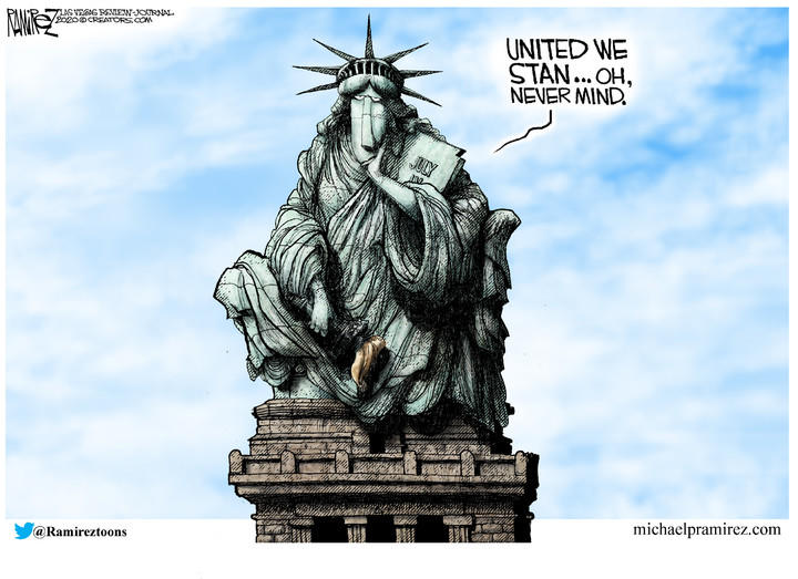 Michael Ramirez — August 11, 2020