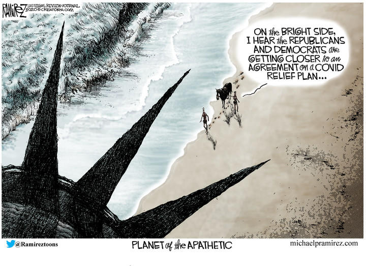 Michael Ramirez — August 16, 2020