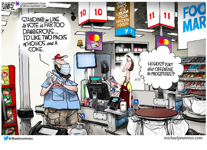 Michael Ramirez — September 8, 2020