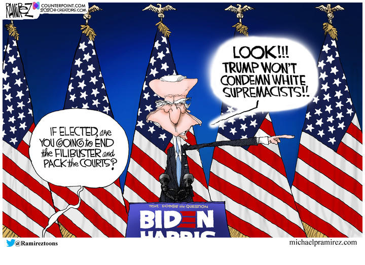 Michael Ramirez — October 3, 2020