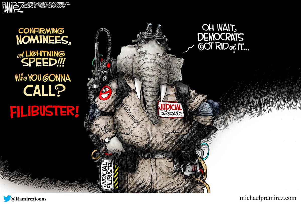 Michael Ramirez — October 14, 2020