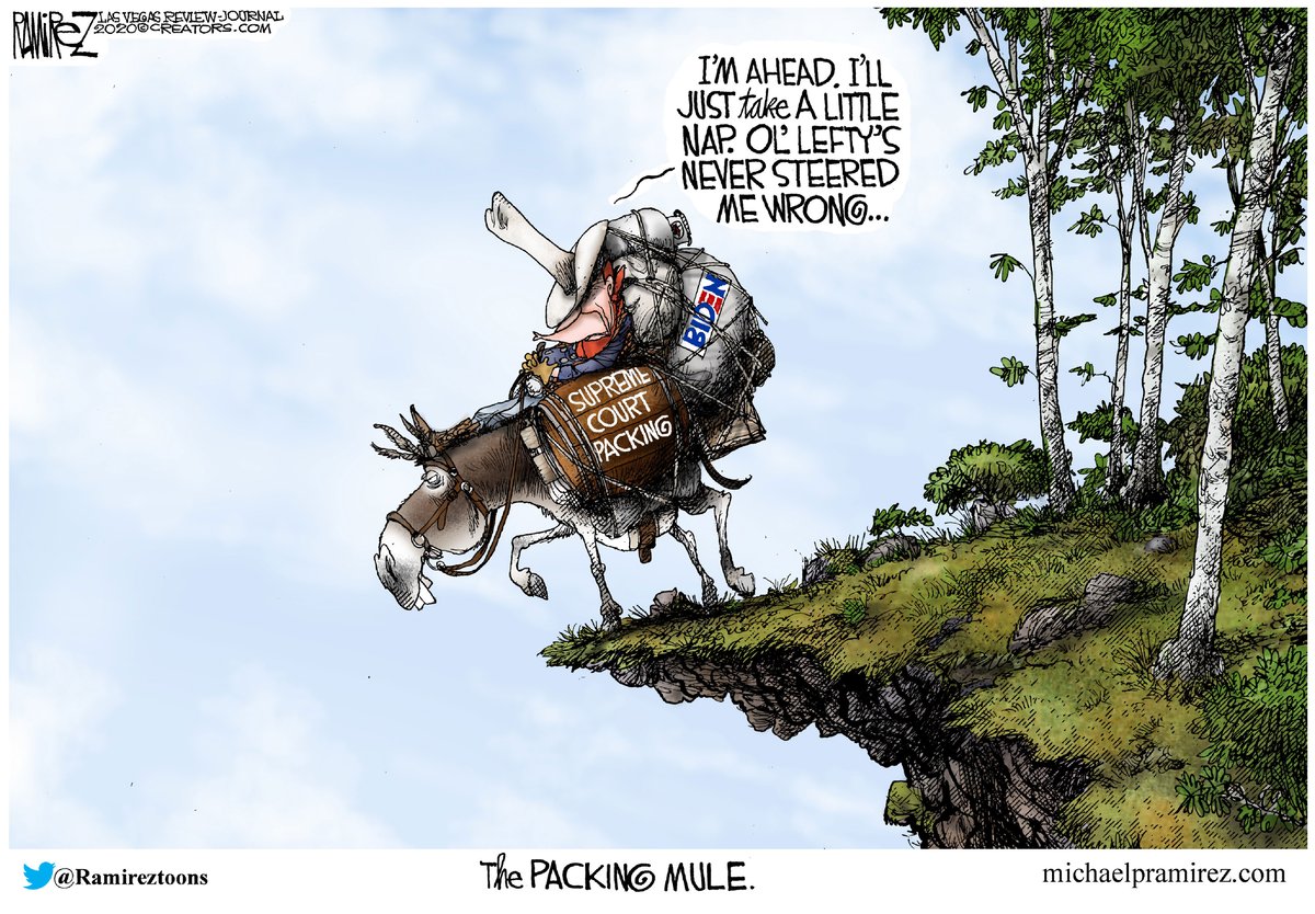 Michael Ramirez — October 15, 2020