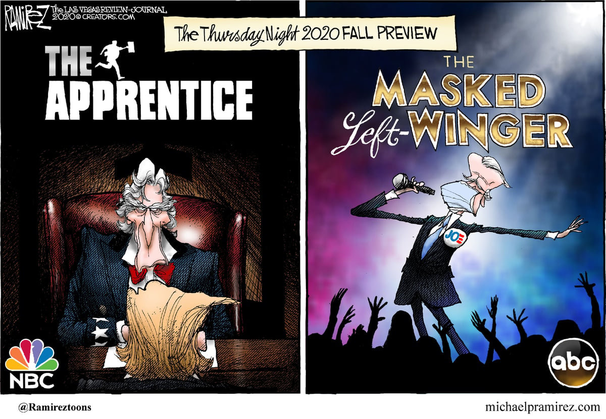 Michael Ramirez — October 16, 2020