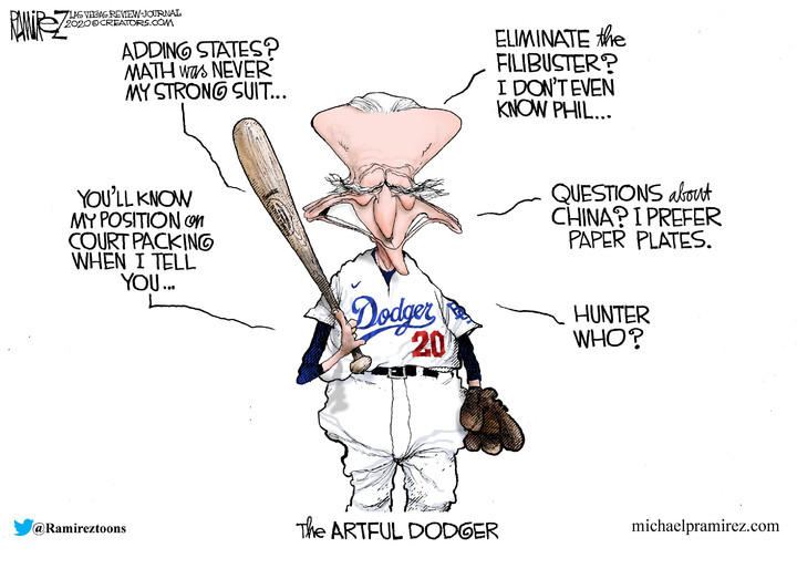Michael Ramirez — October 23, 2020