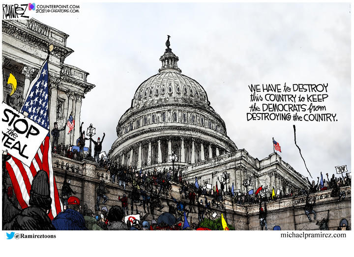 Michael Ramirez — January 8, 2021