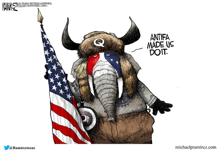 Michael Ramirez — January 14, 2021