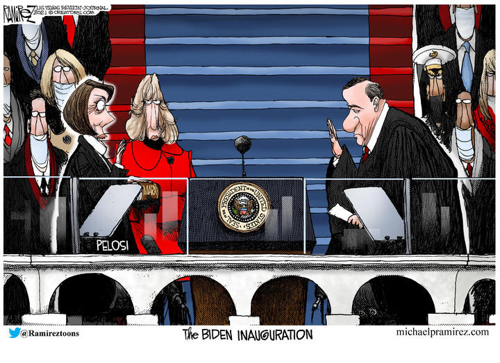 Michael Ramirez — January 19, 2021