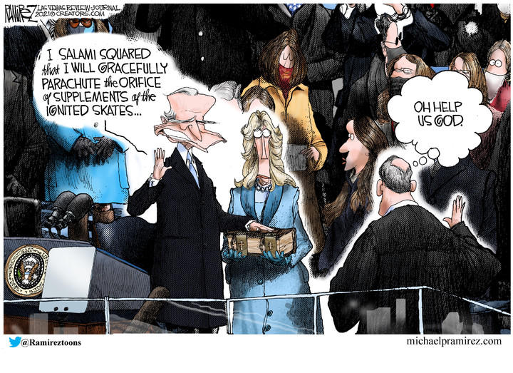 Michael Ramirez — January 21, 2021